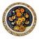 Immense wall plate Elio Schiavon circa 1980
