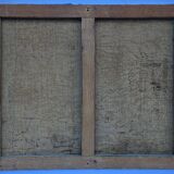 Oil on canvas still life bouquet of flowers 20th century by Louis Baril or Barit