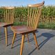 Set of 3 Baumann bistro chairs, Menuet model