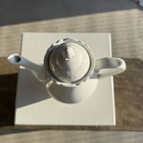White Bavarian porcelain teapot H27