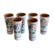 6 glasses mazagran Pornic MBFA