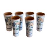 6 glasses mazagran Pornic MBFA