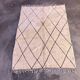 Moroccan rug Beni M'Rirt white - 224 x 294 cm