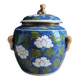 Mélarti Porcelain Vase with Lid - Hand-Painted Covered Pot