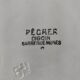 3 assiettes plates Digoin Sarreguemines modèle Pêcher