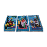 Vintage air france decoration linen, guy georget, wall art