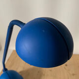 Blue desk lamp