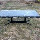 Table basse vintage en marbre
