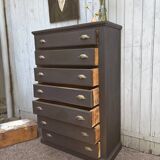 Antique tall chest of drawers