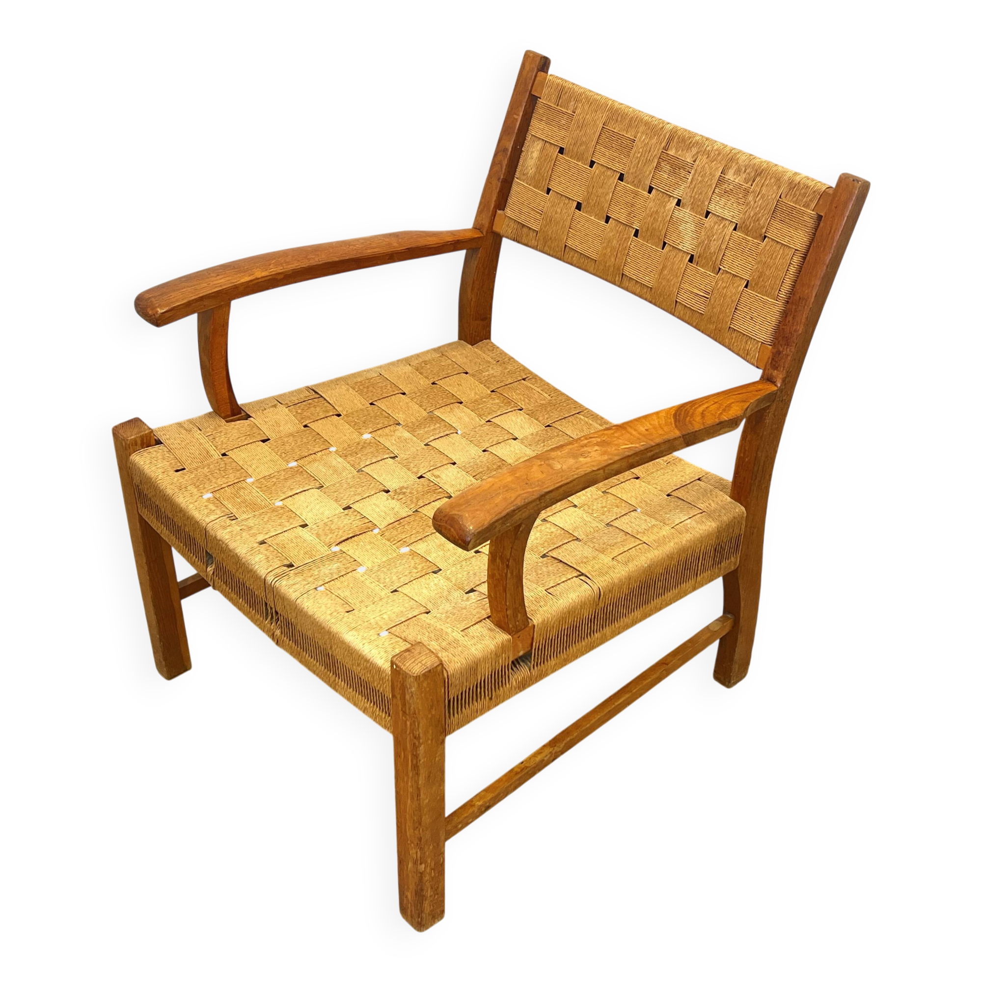 Danish teak armchair from the 1950s