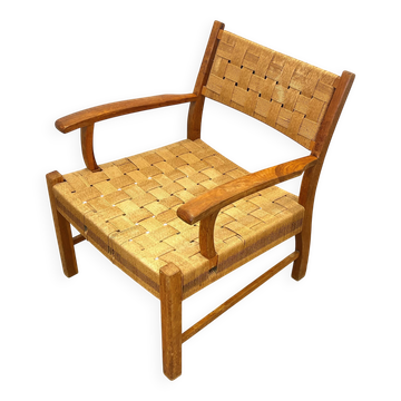 Danish teak armchair from the 1950s