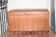 Brown leather trunk / bench seat.