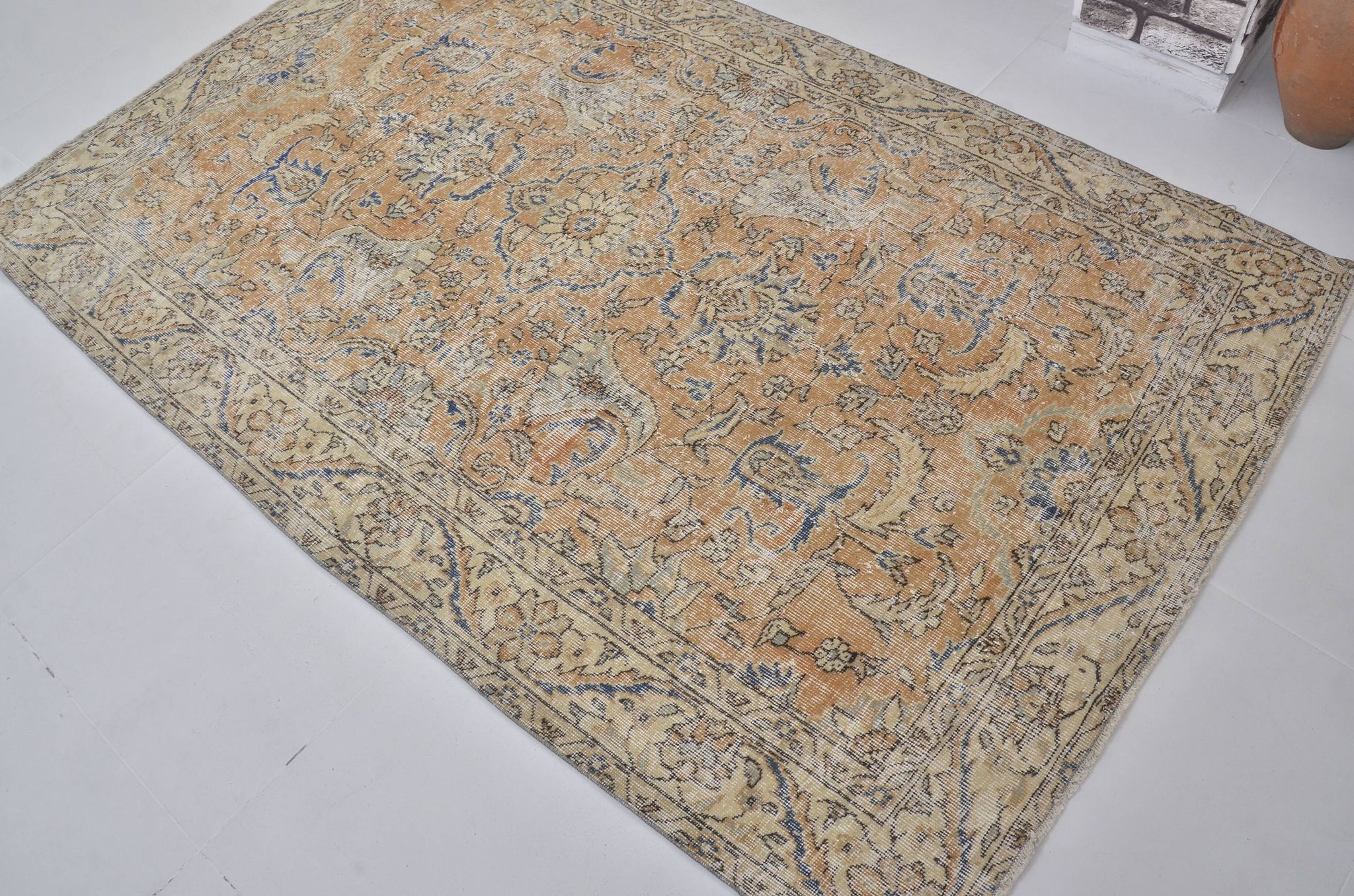 Tapis d'aire vintage bohème sku 1348