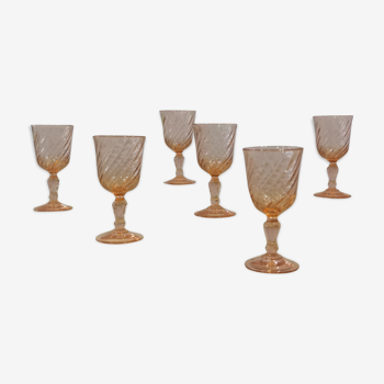 Ensemble de 6 verres à  liqueur/porto Luminarc Rosaline