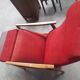 Red deckchair