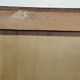 Double curtain cabinet