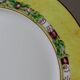 6 dessert plates Jean-Louis Coquet Limoges Terre de Sienne vintage
