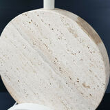 Vintage travertine lamp 1970