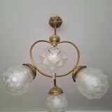Lustre art déco, luminaire ancien