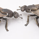 Paire de cendriers mouche