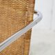 MR20 armchair, tubular chromed steel and rattan, Mies van der Rohe, circa 1960
