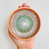 Romanian handicraft ceramic plate