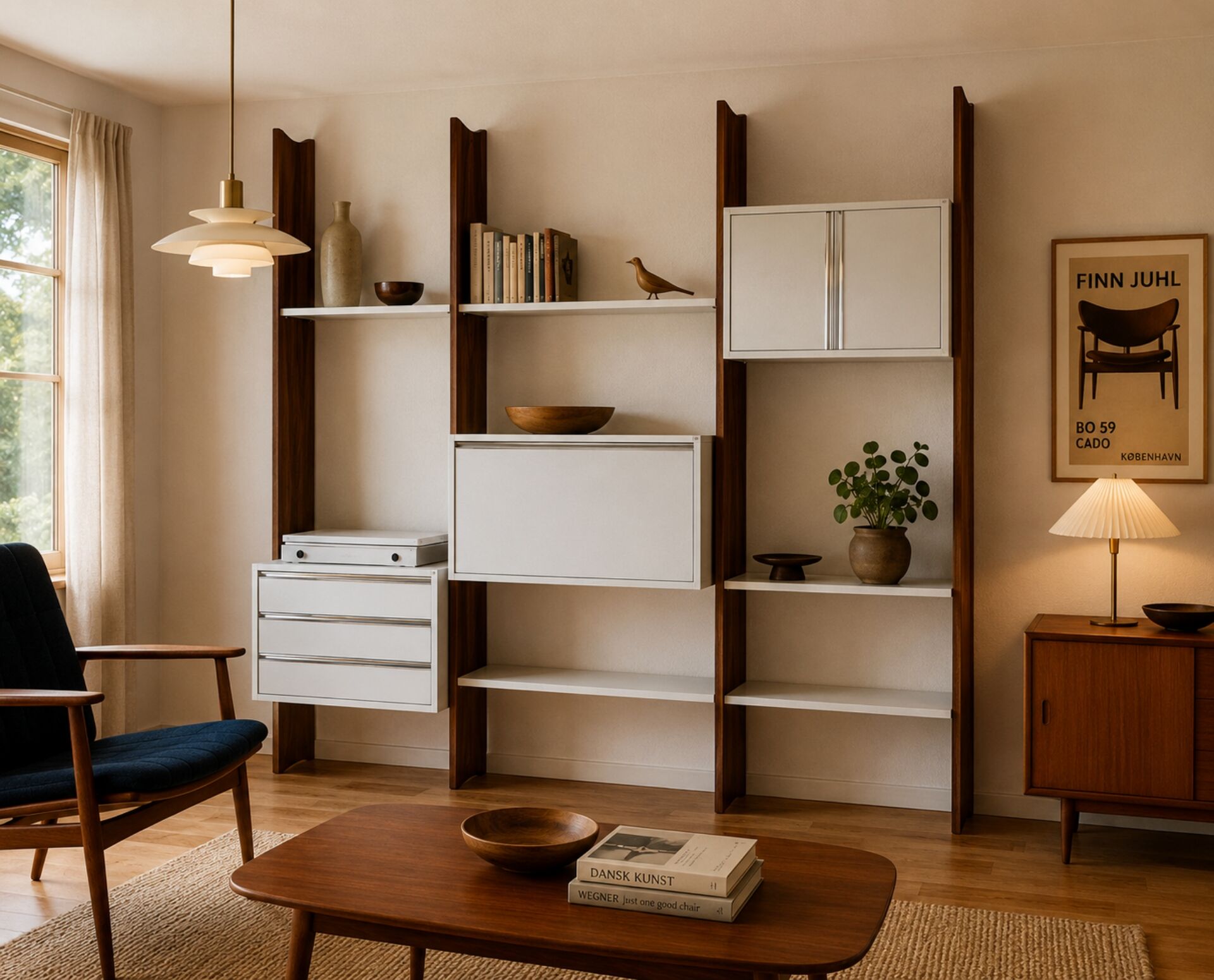 Modular shelf Roche Bobois 1970
