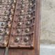 Pair of wooden shutters India Rajasthan XIXan