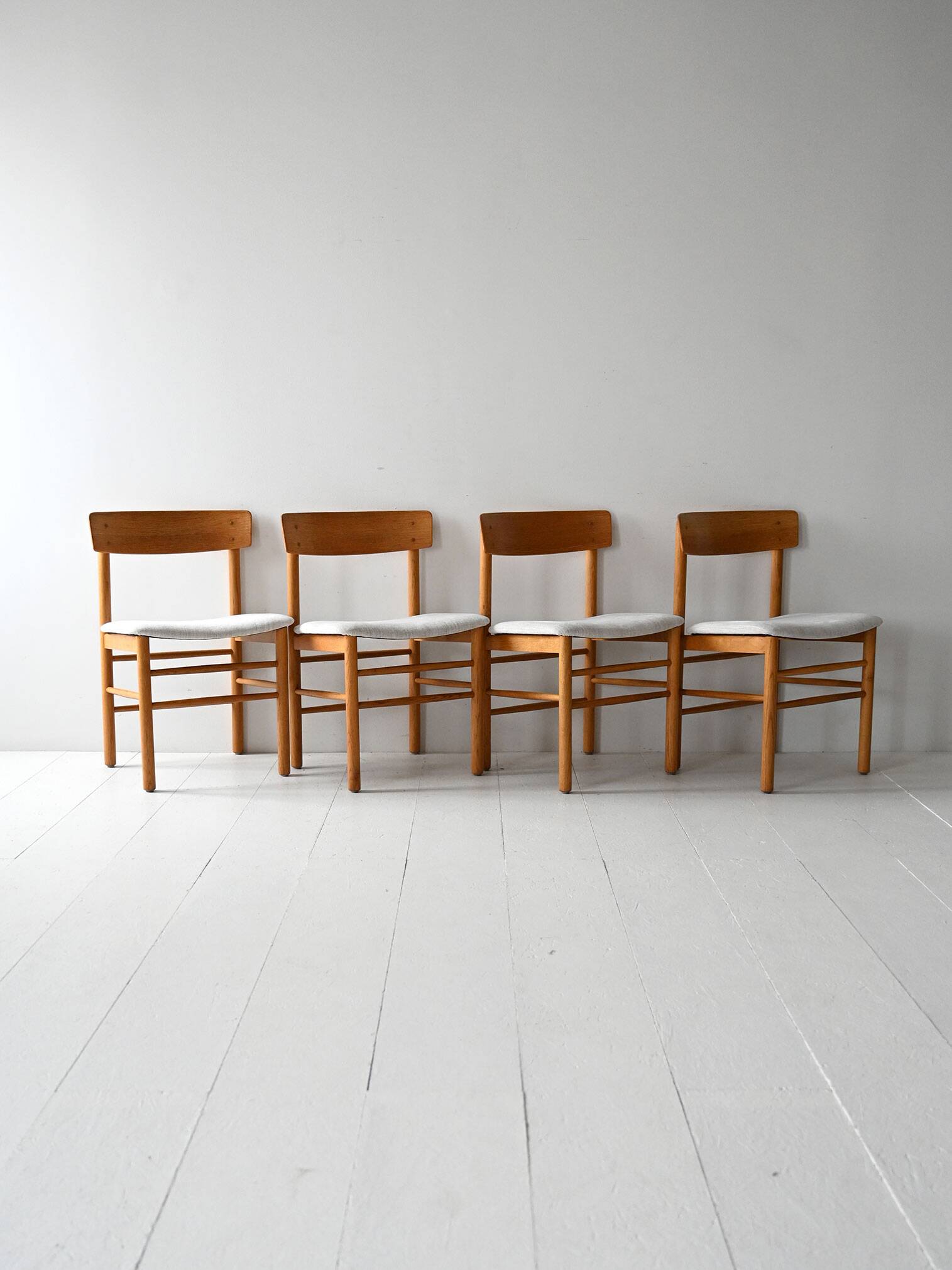 Set of 4 Danish chairs by Farstrup Møbler