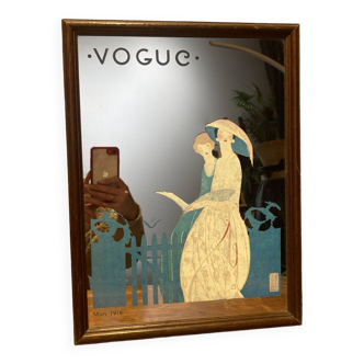 Miroir mural vogue