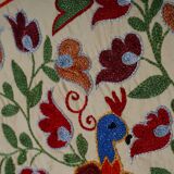 Vintage Turkish hand-knotted rug 50x90 cm