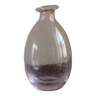Vase gourde en verre soufflé