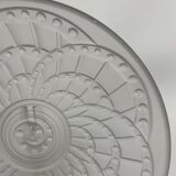 Cup art deco frosted glass model arc by Jacques Landier 35 cms