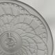Cup art deco frosted glass model arc by Jacques Landier 35 cms
