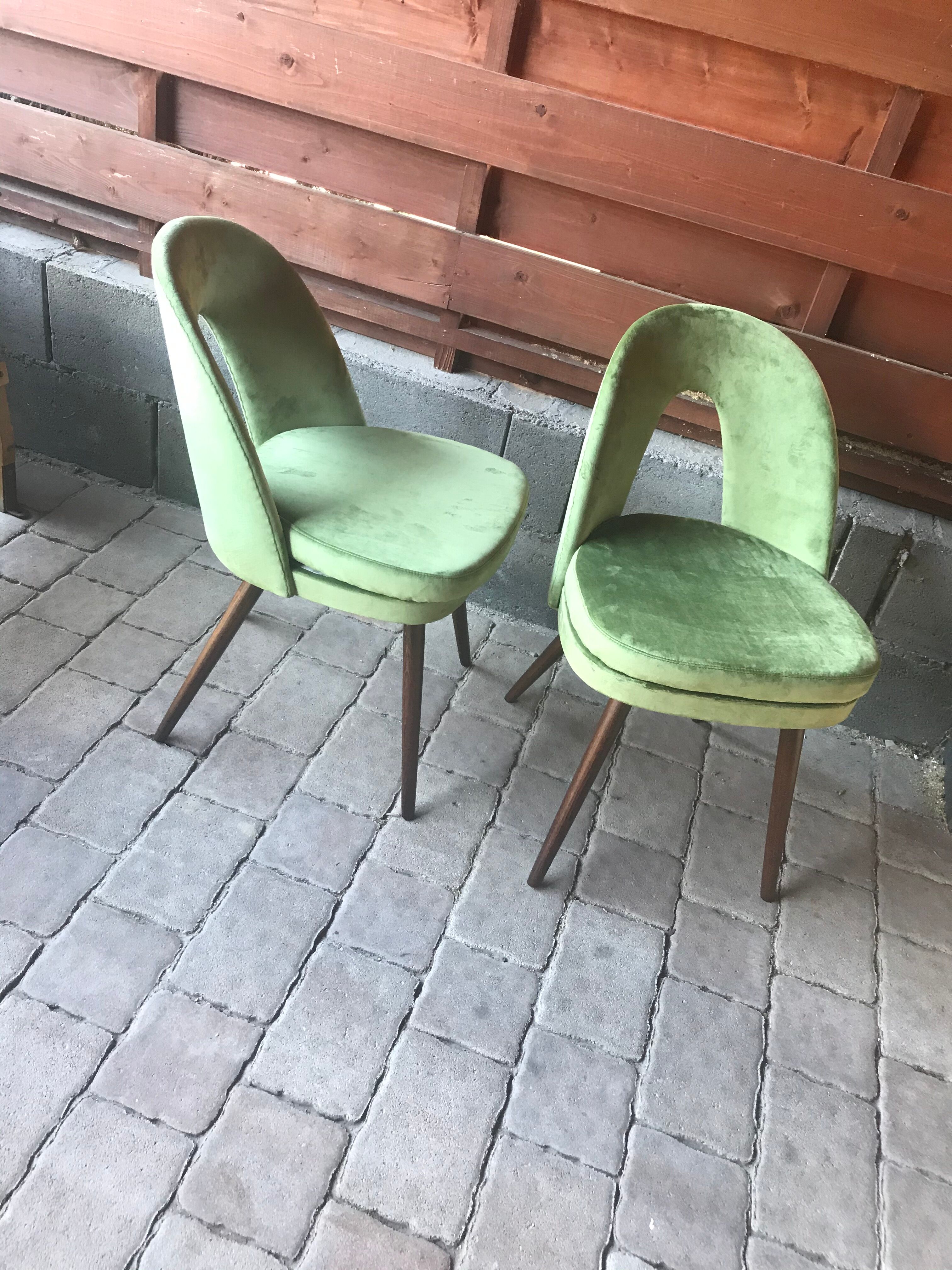 Chairs by Antonín Šuman for Tatra Nábytok, 1960s, set of 2