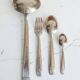 Art Deco silver-plated cutlery set, 37 pieces.