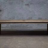 Table de ferme en chene massif Provence - 250 cm de long