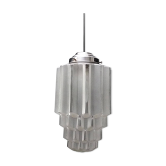 Art deco pendant light "skycraper"