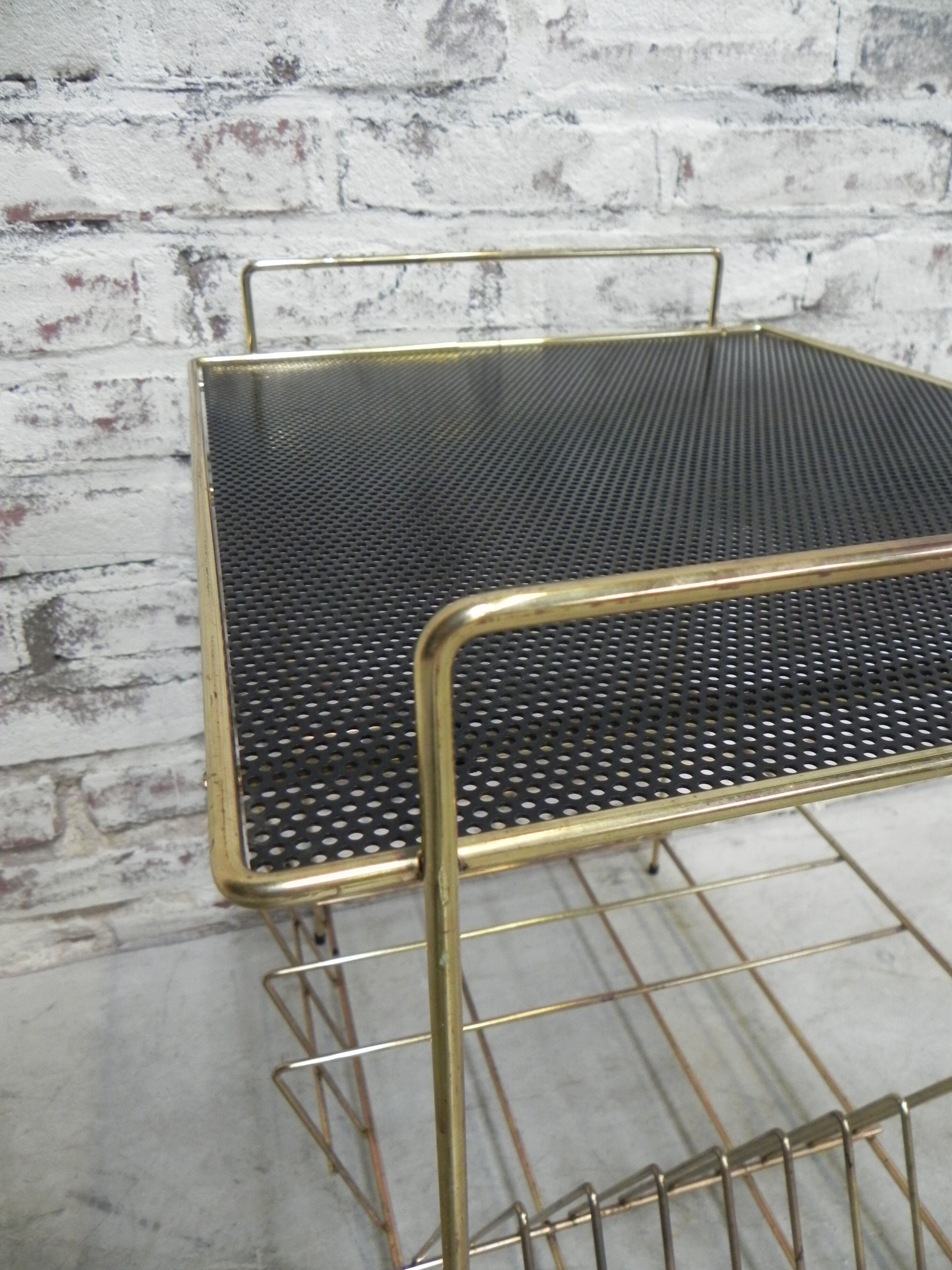 Vintage magazine rack