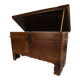 Elegant 18th century oak chest – dated 1756