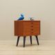 Commode en teck, design danois, années 1970, production : Danemark
