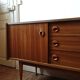 Enfilade scandinave en teck années 60