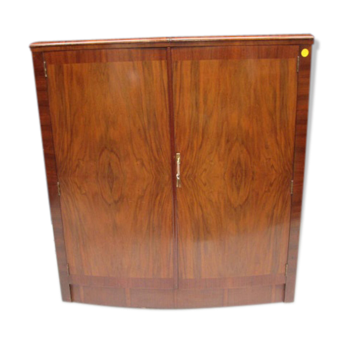 Art deco bar system in walnut