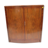 Art deco bar system in walnut