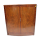 Art deco bar system in walnut