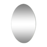 Oval beveled mirror 44x60cm