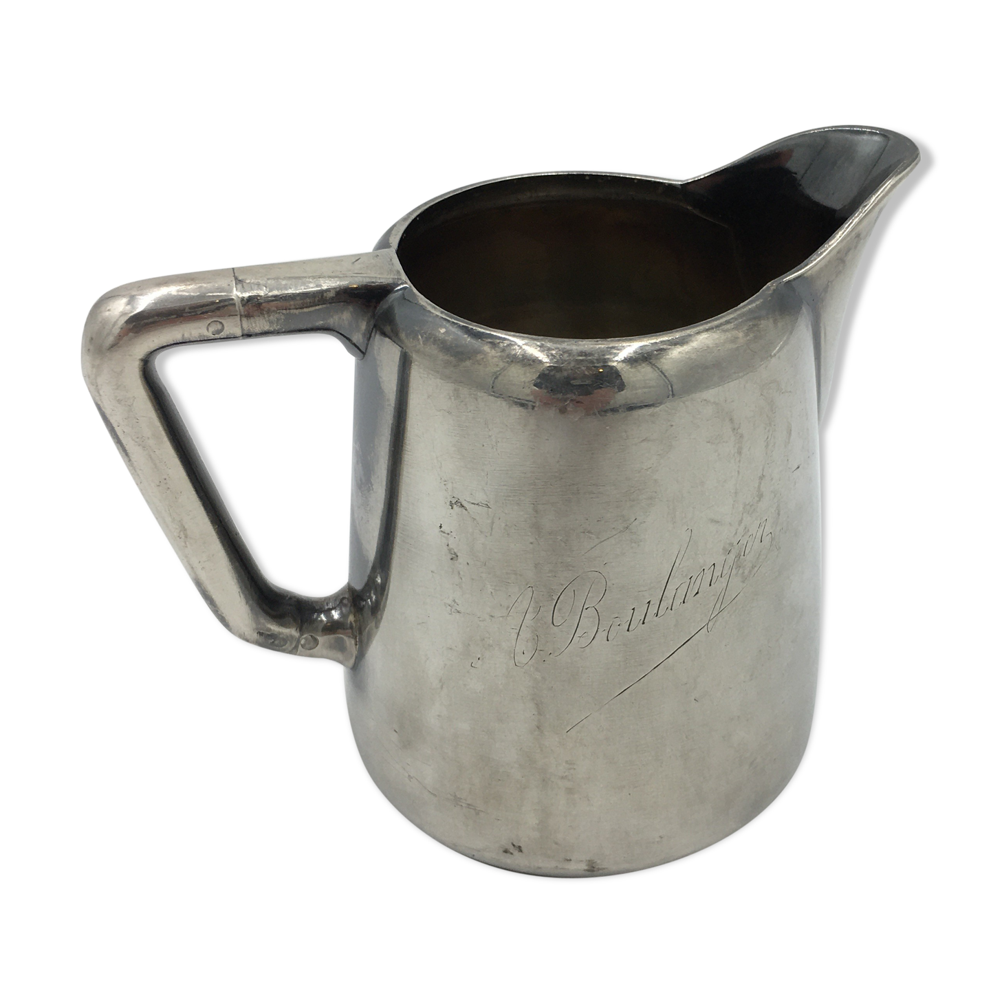 Silver milk pot