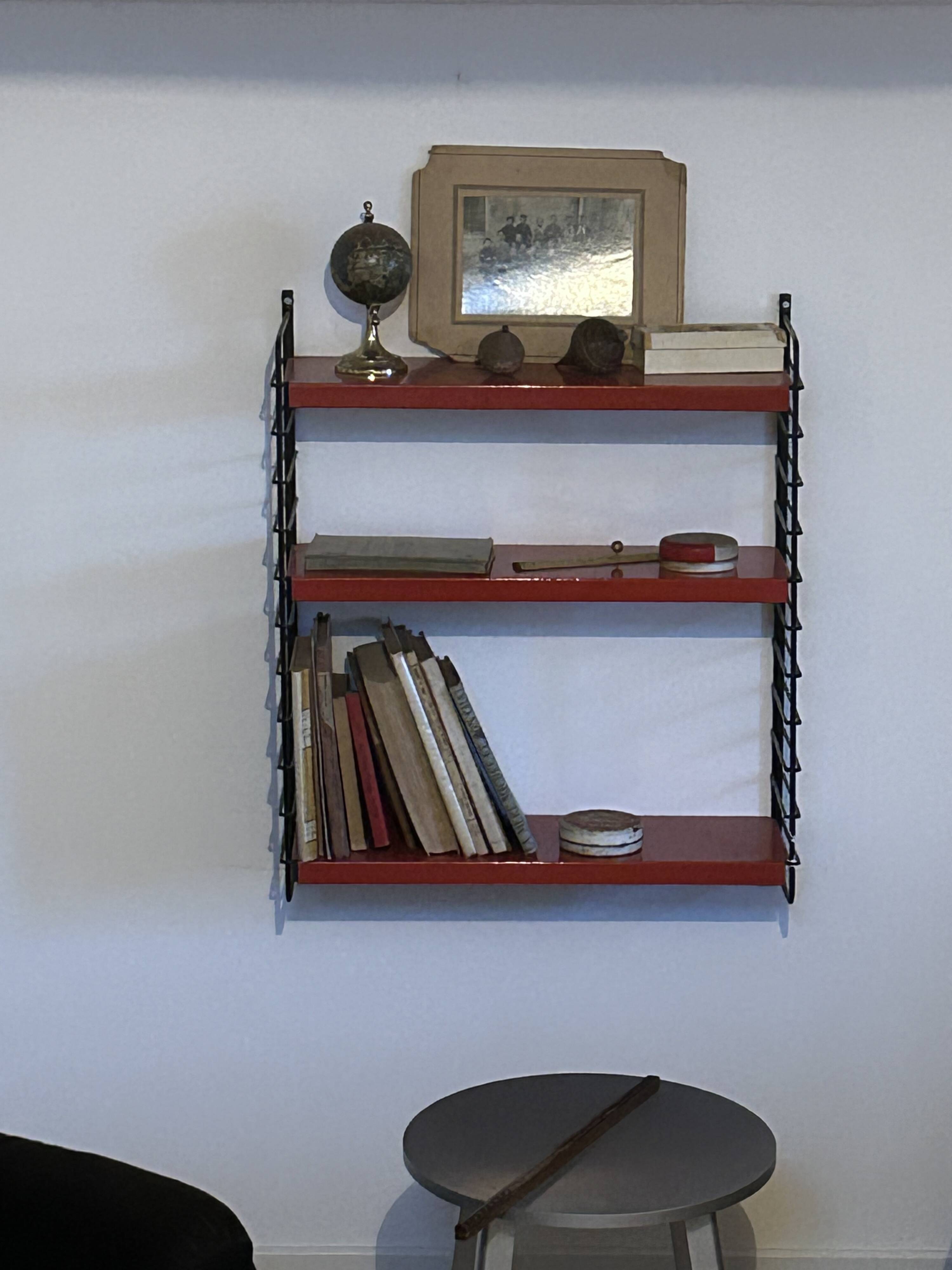 Vintage Nordic wall shelf