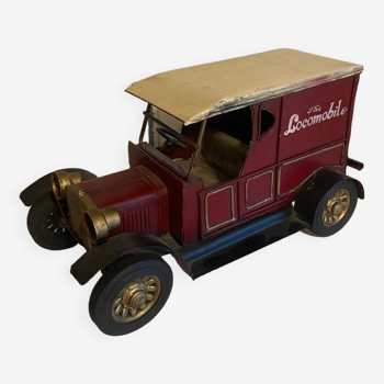 Old metal toy - Locomobile