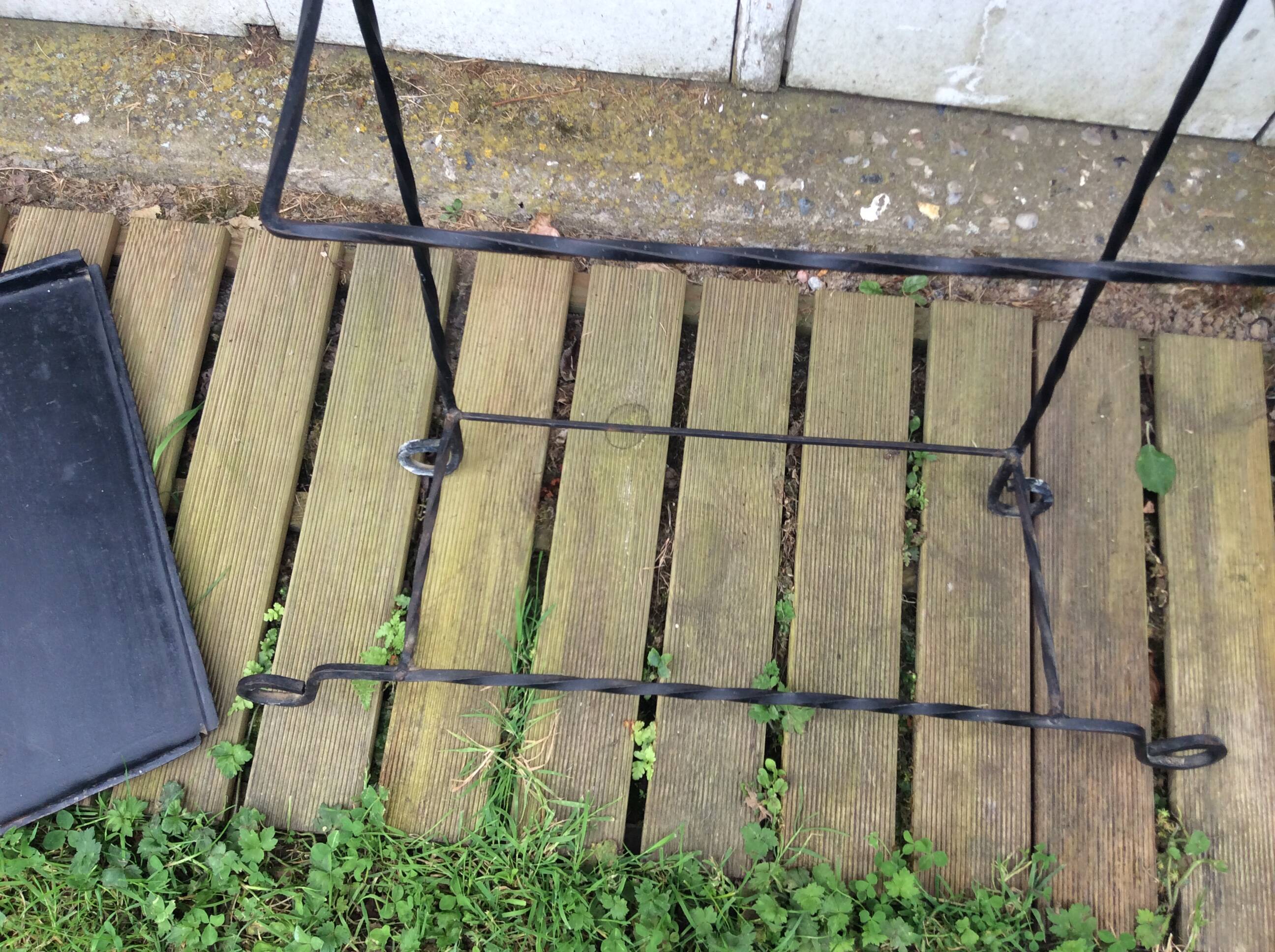 Wrought iron entrance hall